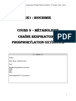 UE1-Biochimie-9-Phosphorylation Oxydative