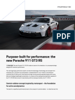 Purpose-Built For Performance The New Porsche 911 GT3 RS