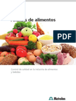 Análisis Alimentos Ejemplos