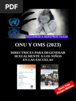 ONU Emite Directrices Anormales para Sexualizar A Los Niños en Sus Escuelas