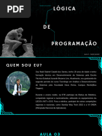 Aula 3 - Lógica de Programação