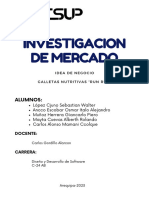 Proyecto Investigación de Mercado Galletas Nutritivas Run Run