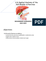 L 10 Functional & Applied Anatomy of The Liver Autosaved