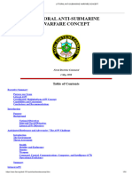 Littoral Anti-Submarine Warfare Concept