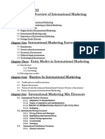 International Marketing 1-5 CHAPTERS 