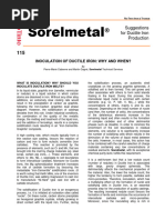 Inoculation of Ductile Iron Why and When