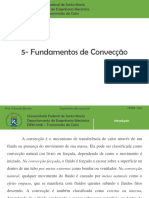 5 - Fundamentos de Convecção