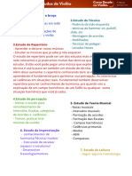 Roteiro de Estudos Diarios de Violao