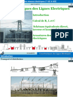 Caractéristiques Des Lignes Electriques