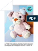 Peluche Chiot Martin Amigurumi Patron PDF Gratuit