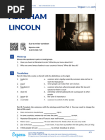 Abraham Lincoln British English Student