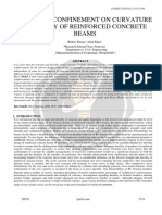 EFFECT OF CONFINEMENT ON CURVATURE DUCTILITY OF REINFORCED CONCRETE BEAMS Ijariie20729