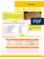 Worksheet 9A1.1 - Kennings