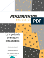 Manejo de Los Pensamientos