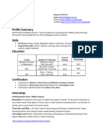 Format CV 1