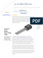 Transistors - Introduction