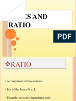 Rates and Ratio