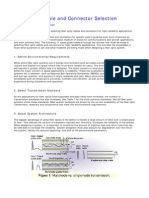 Fiber Optic Cable and Connector Selection: 1. Define Environmental Requirements