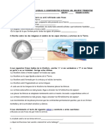 (2023-24) Ficha de Actividades Tema 2-El Medio Físico de La Tierra. Componentes Básicos.