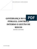 Questões Comentadas - Governança Pública, Controles Internos e Gestão de Riscos