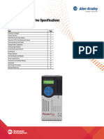 Powerflex 527 Ac Drive Specifications: Technical Data