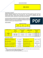 Hoja de Datos Técnicos: CONO 15 (1430°C)