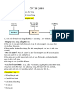 ÔN TẬP Cuối Kì QHBH