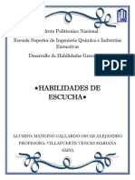 Habilidades de Escucha