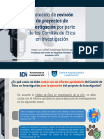 Protocolo de Revisión de Proyectos de Investigación Por Los CEI