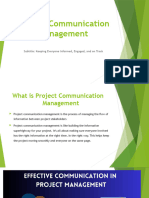 Project Communication Management 