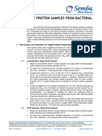 Preparation of Protein Samples From Bacterial Cell Cultures