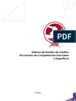 SGA Diccionario de Competencias Esenciales y Específicas V-202307