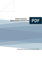EpicorServiceConnect FeatureSummary 9.05.700
