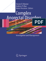 Complex Anorectal Disorders PDF Toa DR Notes