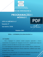 Programação I - Iº Modulo