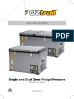 Oztrail Fridge Owners Manual 1