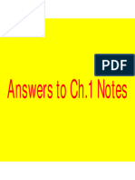 Answers To Notes Ch.1