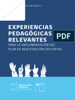 Experiencia S Pedagogic As Relevant Es Dep