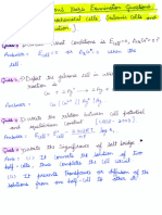 Electrochemistry Previous Year Questions Class 12