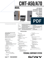 Mini Comp Sony Cmt-A50 - Cmt-A70
