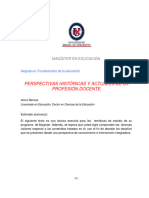 UNIDAD II. Perspectivas Históricas y Actuales de La Profesión Docente REVISADA