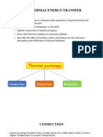 Thermal Energy Transfer