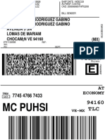 MC Puhsi: Juan Carlos Rodriguez Gabino Juan Carlos Rodriguez Gabino Avenida 3 SN Lomas de Mariam CHOCAM¡N VE 94160