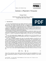 1999 - Complex Systems A Physicists Viewpoint