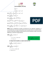 EJERCICIOS DE CALCULO INTEGRAL 4a. LISTA DE LA 145 HASTA EL FINAL