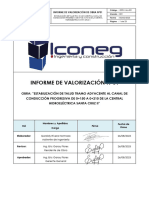 Informe de Valorización N°01