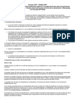 Circular 4 - 23 - ANSeS (DP) Régimen Previsional Jubilación Especial y Excepcional para para Las Personas Con VIH Yo Hepatitis B Yo C