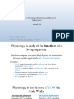 Module 1A - Ch.1 (Cells, Tissues and Homeostasis) 2023