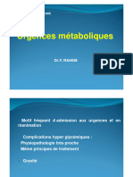 Urgences Metaboliques PDF