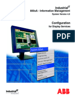 Industrial IT, 800xa - Information Management, Display Services Configuration - 01